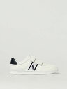 【土日限定1000円OFF】 ポロ・ラルフローレン POLO RALPH LAUREN フラットスニーカー スニーカー ボーイズ ホワイト Flat sneakers RL02476101 White 関税 送料無料 ラッピング無料 2025SS gi