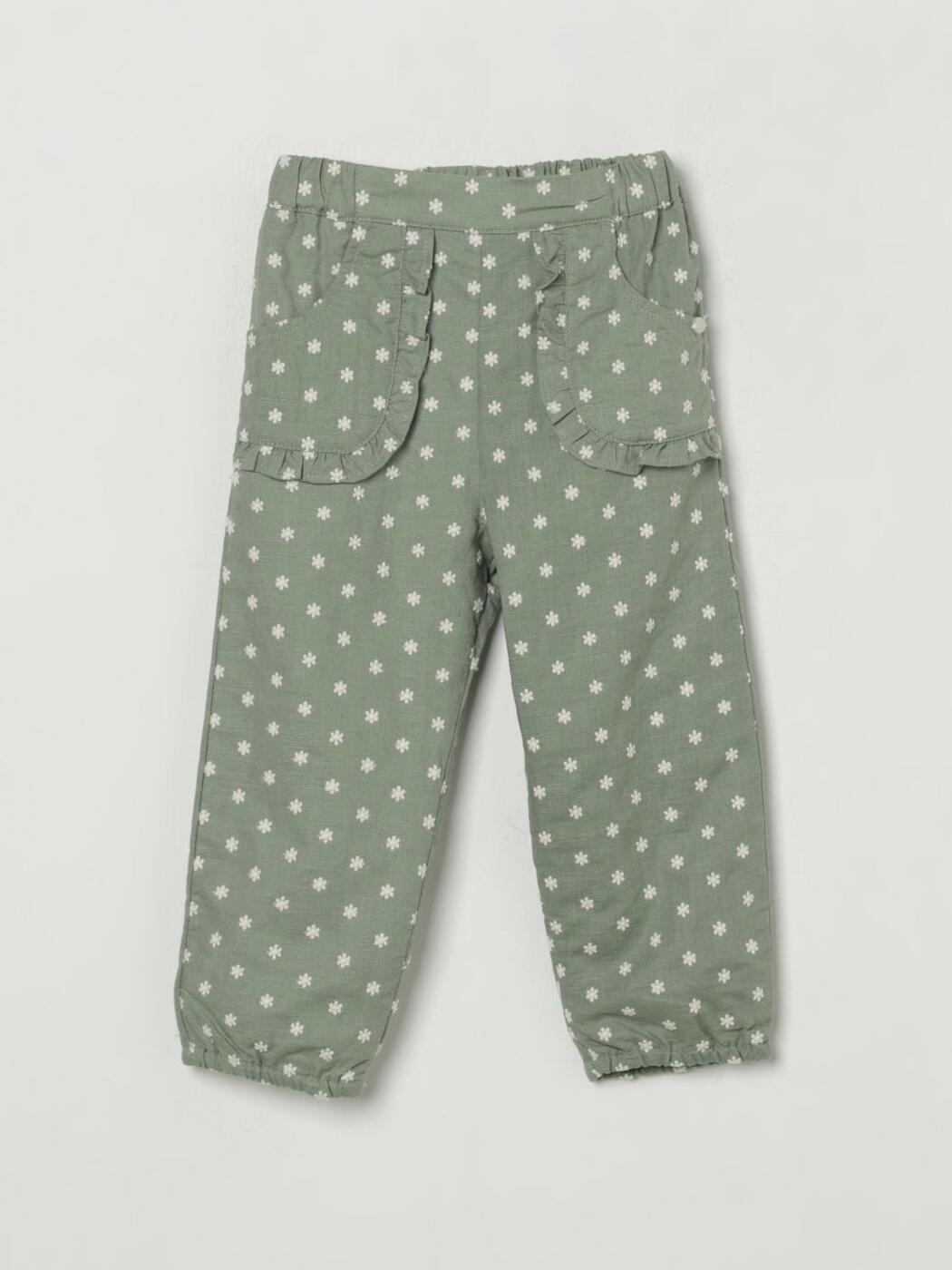 ƥ̥祳 TARTINE ET CHOCOLAT ܥ ѥ ٥ӡ˥å ꡼ Pants CA22021 G...