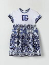 【1000円OFFクーポン配布中!】 ドルチェ&ガッバーナ DOLCE&GABBANA ワンピース ドレス ボーイズ ブルー Dresses L2JDZ1G7E2H Blue 関税 送料無料 ラッピング無料 2025SS gi