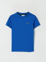 【三連休限定1000円OFF】 ラコステ LACOSTE ロングスリーブTシャツ Tシャツ ボーイズ Long sleeve t-shirts ABTJ1122 Royal Blue 関税 送料無料 ラッピング無料 2025SS gi