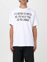 モスキーノ MOSCHINO Tシャツ メンズ ホワイト T-shirts JO7160241 White 関税 送料無料 ラッピング無料 2025SS gi