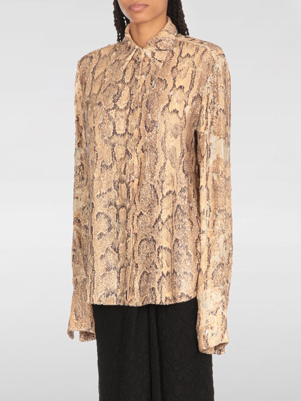 ɥꥹ  Υåƥ DRIES VAN NOTEN  ǥ ١ Shirts 2510107611482 Beige...