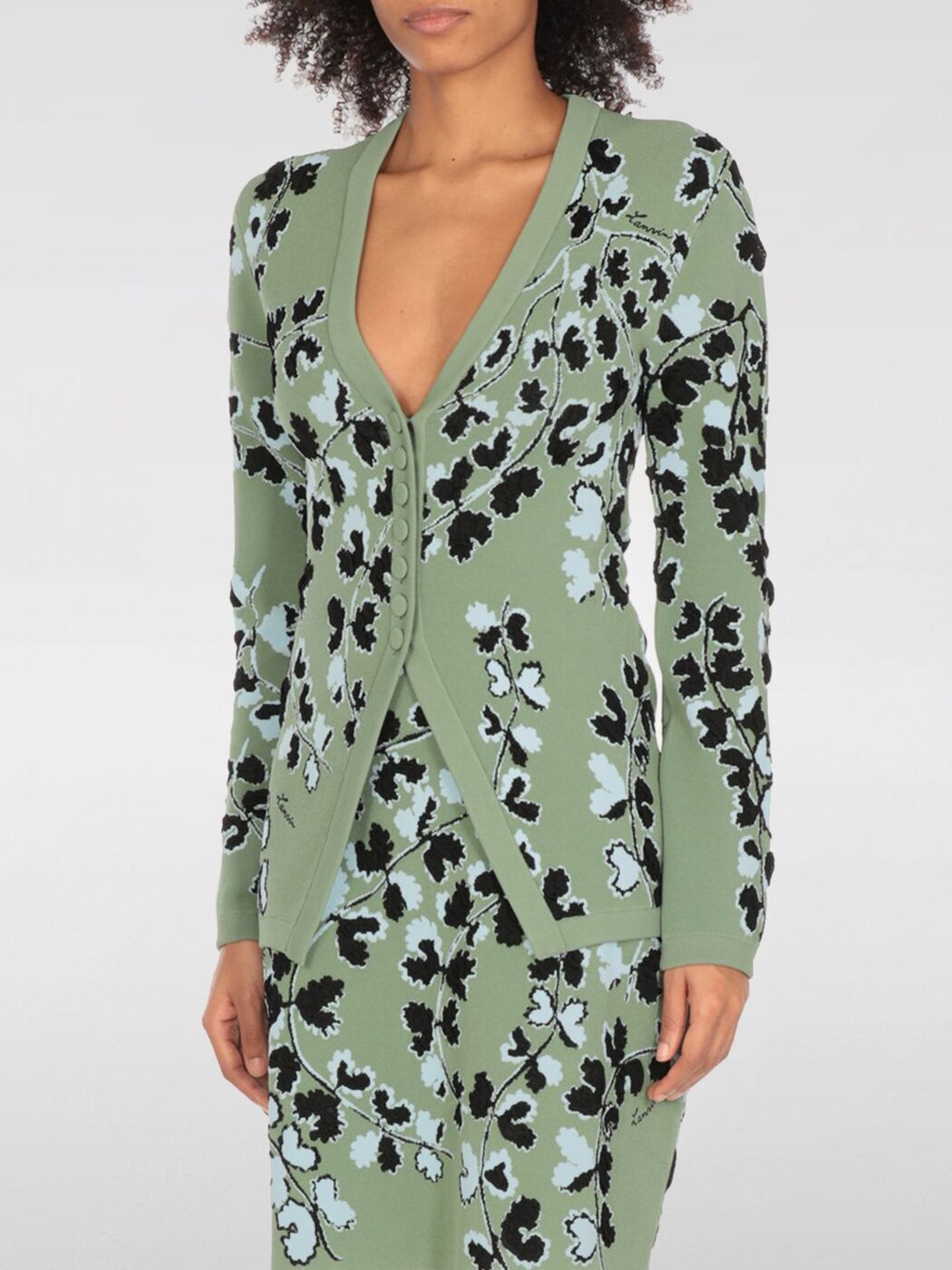 Х LANVIN  ˥åȥ ǥ ꡼ Knitwear RWCA0035K056P25 Green  ...