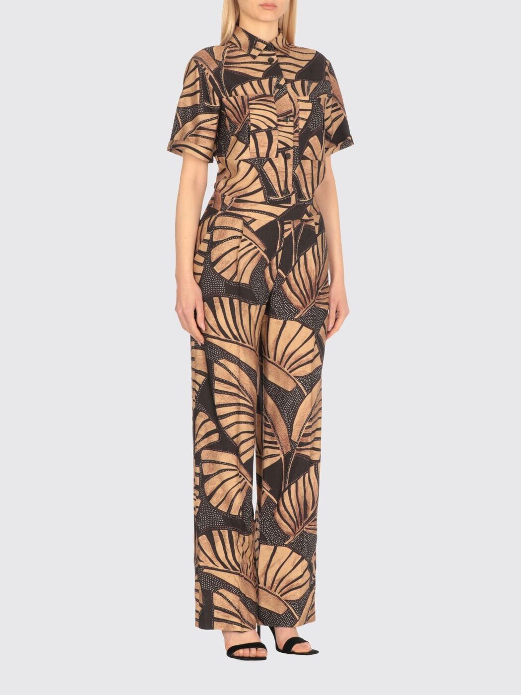 ԡƥ ȥ PT TORINO åȥå 륤 ǥ ֥饦 Jumpsuits TW7SGS030STDLV...