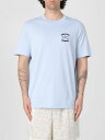 エンポリオ アルマーニ EMPORIO ARMANI Tシャツ メンズ ブルー T-shirts EM000827AF12926 Blue 関税 送料無料 ラッピング無料 2025SS gi