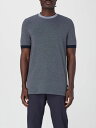 ボス BOSS Tシャツ メンズ ブルー T-shirts 50536847 Blue 関税 送料無料 ラッピング無料 2025SS gi