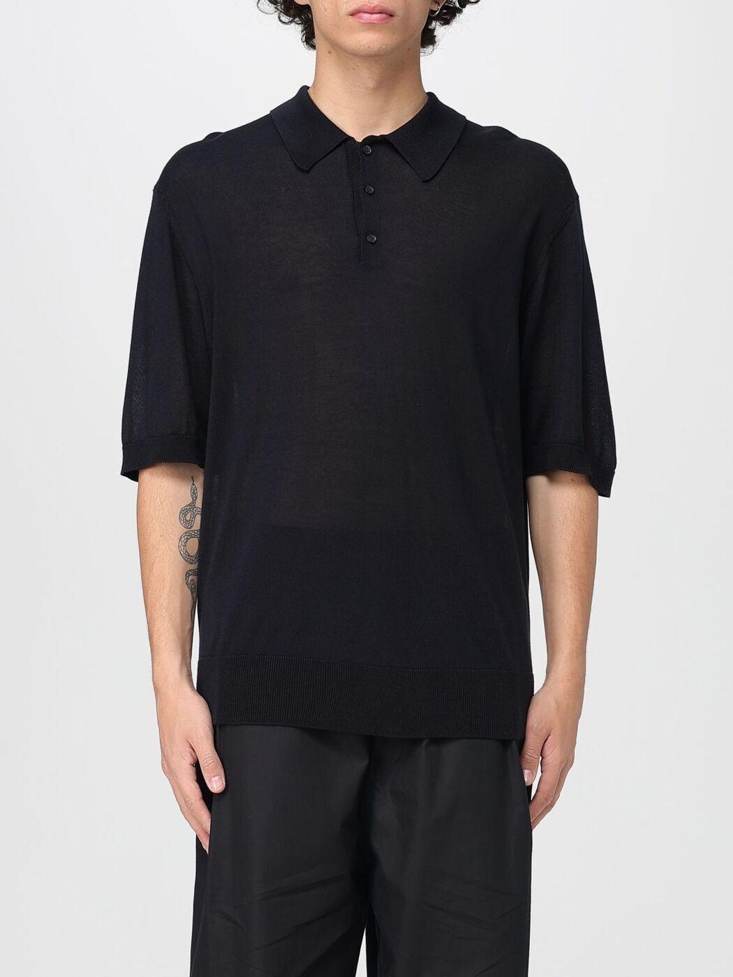 1000OFF!! ͥ LANEUS ݥ  ֥å Polo shirts S5LAMAKP024 Bl...