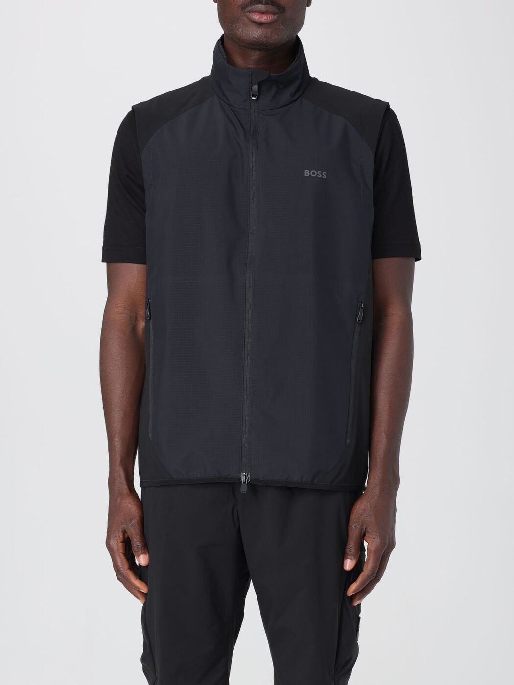 ݥȺ4!! ܥ BOSS  ٥  ֥å Vests 50533761 Black  ̵ ...