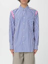 コム デ ギャルソン COMME DES GARCONS シャツ メンズ ブルー Shirts FOB020S25 Blue 関税 送料無料 ラッピング無料 2025SS gi