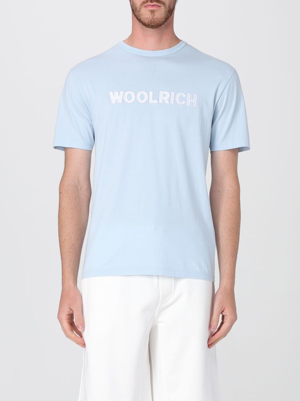 å WOOLRICH T  T-shirts CFWOTE0158MRUT2926 Sky Blue  ̵ ...