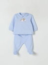 イルグッフォ IL GUFO トラックスーツ セットアップ ベビーウェア ベビーユニセックス Tracksuits P25DP423MF001 Gnawed Blue 関税 送料無料 ラッピング無料 2025SS gi
