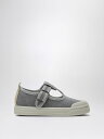 イルグッフォ IL GUFO バレエシューズ シューズ ガールズ グレー Ballet flats P25XD015CANVA Grey 関税 送料無料 ラッピング無料 2025SS gi