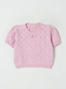エリザベッタ フランキ ELISABETTA FRANCHI LA MIA BAMBINA クルーネックジャンパー ニットウェア ガールズ Crew neck jumpers EFMA159CFL060 Quartz 関税 送料無料 ラッピング無料 2025SS gi