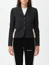 【本日ポイント4倍!!】 パーム エンジェルス PALM ANGELS スーツジャケット スーツ ジャケット レディース ブラック Suit Jackets PWEN031F23FAB001 Black 関税 送料無料 ラッピング無料 2024AW gi