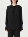 ヴィクトリア・ヴィクトリア・ベッカム VICTORIA VICTORIA BECKHAM Tシャツ トップス レディース ブラック T-shirts and tops 1125WSH006014A Black 関税 送料無料 ラッピング無料 2025SS gi