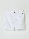 トミー ヒルフィガー TOMMY HILFIGER パンツ ショートパンツ ベビーユニセックス ホワイト Shorts KB0KB09587 White 関税 送料無料 ラッピング無料 2025SS gi