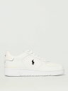 ポロ ラルフ ローレン POLO RALPH LAUREN スニーカー メンズ ホワイト Sneakers 809891791 White 関税 送料無料 ラッピング無料 2025SS gi