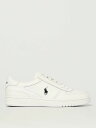 ポロ ラルフ ローレン POLO RALPH LAUREN スニーカー メンズ ホワイト Sneakers 809885817 White 関税 送料無料 ラッピング無料 2025SS gi