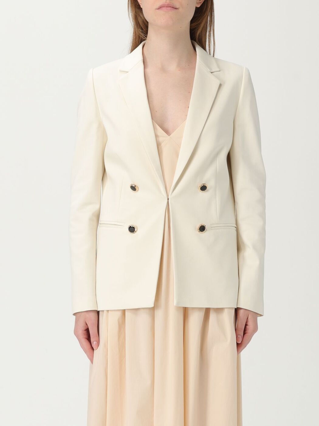 ĥ󥻥å TWINSET ĥ㥱å  㥱å ǥ Suit Jackets 251TP2139 Pearl ...