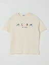エムエスジーエム MSGM ロングスリーブTシャツ Tシャツ ボーイズ ベージュ Long sleeve t-shirts S5MSJBTH293 Cream 関税 送料無料 ラッピング無料 2025SS gi