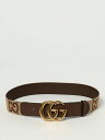 【本日ポイント4倍!!】 グッチ GUCCI ベルト レディース ブラウン Belts 400593UQLAC Camel 関税 送料無料 ラッピング無料 2025SS gi