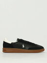 ポロ ラルフ ローレン POLO RALPH LAUREN スニーカー メンズ ブラック Sneakers 809961181 Black 関税 送料無料 ラッピング無料 2025SS gi