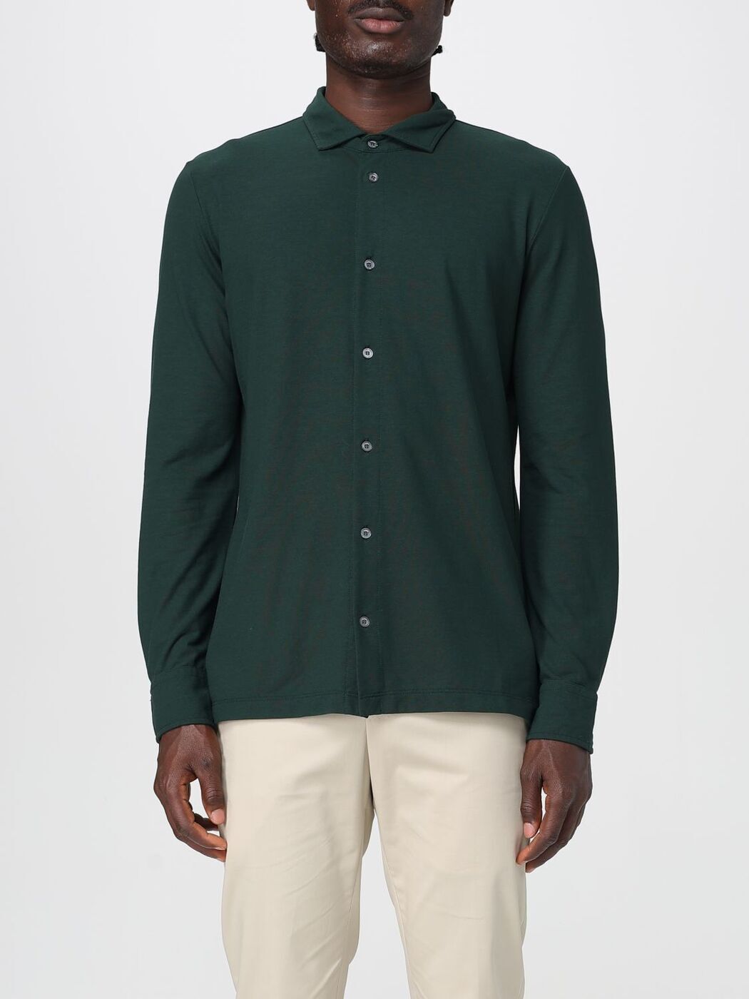 Ρ ZANONE   ꡼ Shirts 815137ZG380 Green  ̵ åԥ̵ 2025...