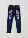 【三連休限定1000円OFF】 ジェッカーソン JECKERSON レギュラーフィットジーンズ デニム ボーイズ ブルー Regular fit jeans 125PJMJS25 Denim 関税 送料無料 ラッピング無料 2025SS gi