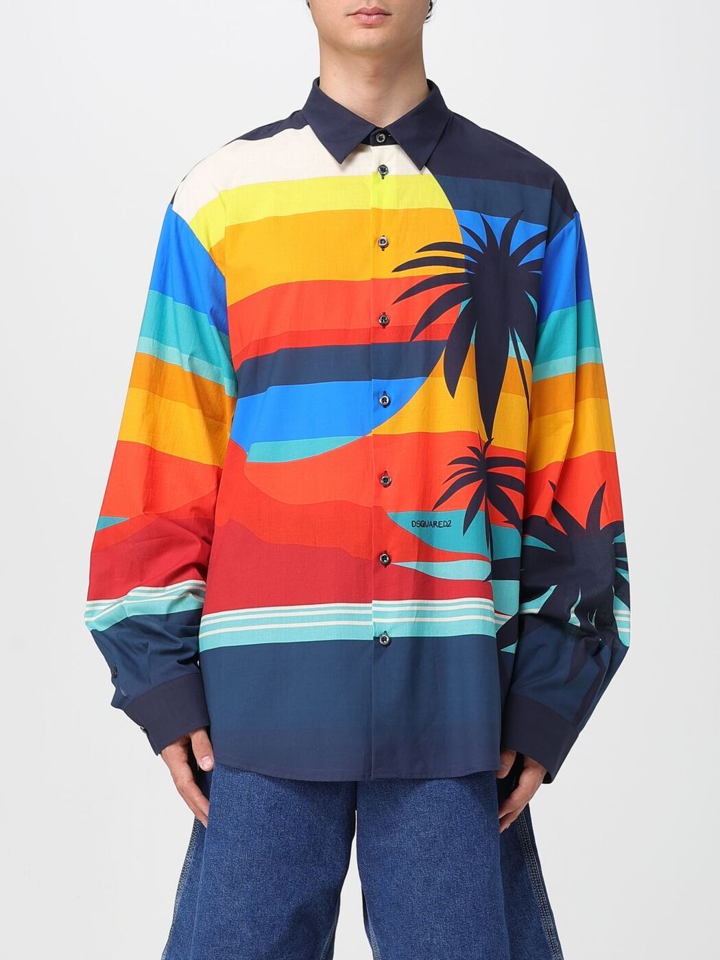 ǥ DSQUARED2   ޥ顼 Shirts S78DM0047D35278 Multicolor ...