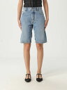アティコ ATTICO デニムショーツ ショーツ レディース ブルー Denim shorts 250WCQ005D085 Blue 関税 送料無料 ラッピング無料 2025SS gi