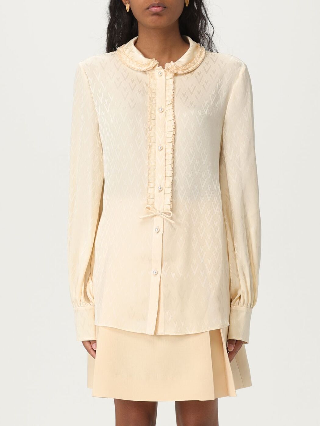 Х VALENTINO  ǥ ١ Shirts 6B0AB7M093L Beige  ̵ åԥ̵...