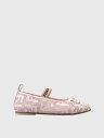FENDI FENDI バレエシューズ シューズ ガールズ ピンク Ballet flats JFR479AORA Pink 関税 送料無料 ラッピング無料 2025SS gi
