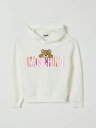 モスキーノ MOSCHINO クルーネックジャンパー ニットウェア ガールズ ホワイト Crew neck jumpers HPF07KLCA52 White 関税 送料無料 ラッピング無料 2025SS gi