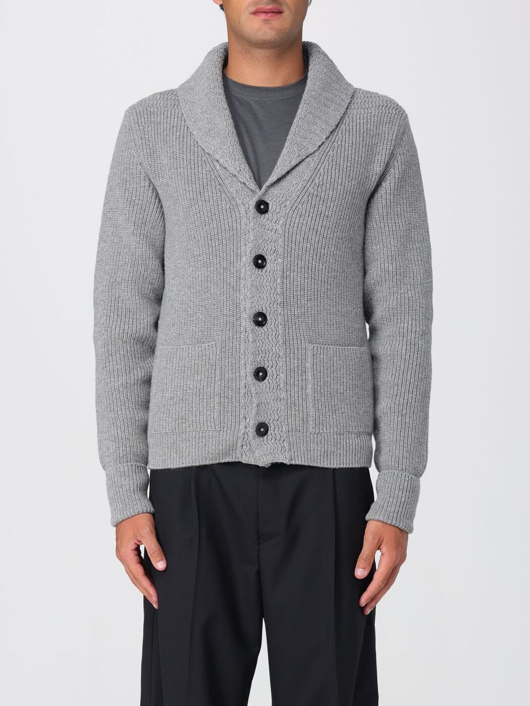ȥ ե TOM FORD  ˥åȥ  졼 Knitwear KLL003YMK074 Grey  ̵...