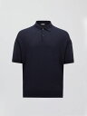 【三連休限定1000円OFF】 モンクレール MONCLER ポロシャツ メンズ ブルー Polo shirts K10919A00004M6752 Blue 関税 送料無料 ラッピング無料 2025SS gi