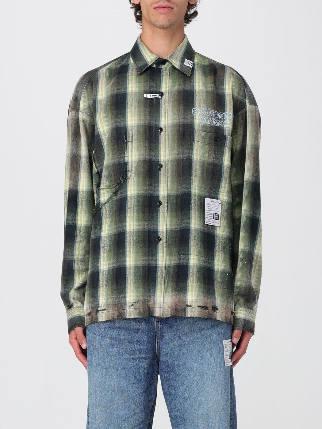 ᥾ ߥϥ䥹ҥ MAISON MIHARA YASUHIRO   ꡼ Shirts J14SH181 Green ...