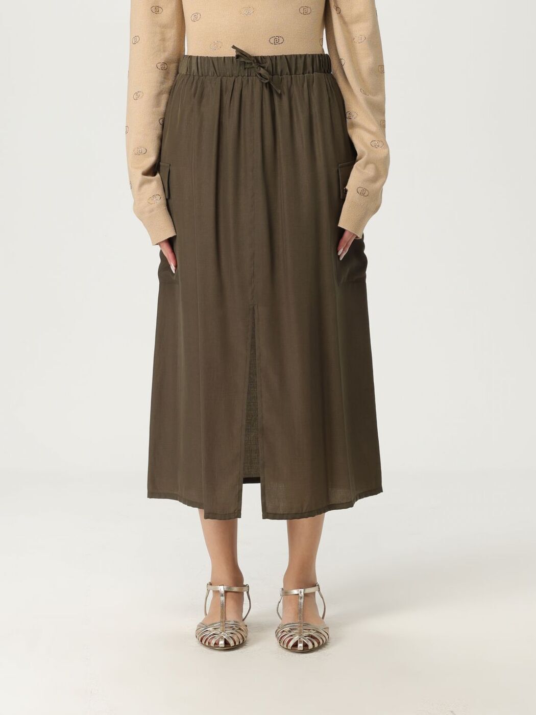 1000OFF!! 塼 硼 LIU JO  ǥ ꡼ Skirts VA5072T2920 Green  ̵ åԥ̵ 2025SS gi