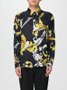 ヴェルサーチ ジーンズ クチュール VERSACE JEANS COUTURE シャツ メンズ ブラック Shirts 78GAL2R0NS632 Black 関税 送料無料 ラッピング無料 2025SS gi