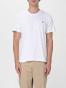 【土日限定1000円OFF】 ポロ ラルフ ローレン POLO RALPH LAUREN Tシャツ メンズ ホワイト T-shirts 714844756 White 関税 送料無料 ラッピング無料 2025SS gi