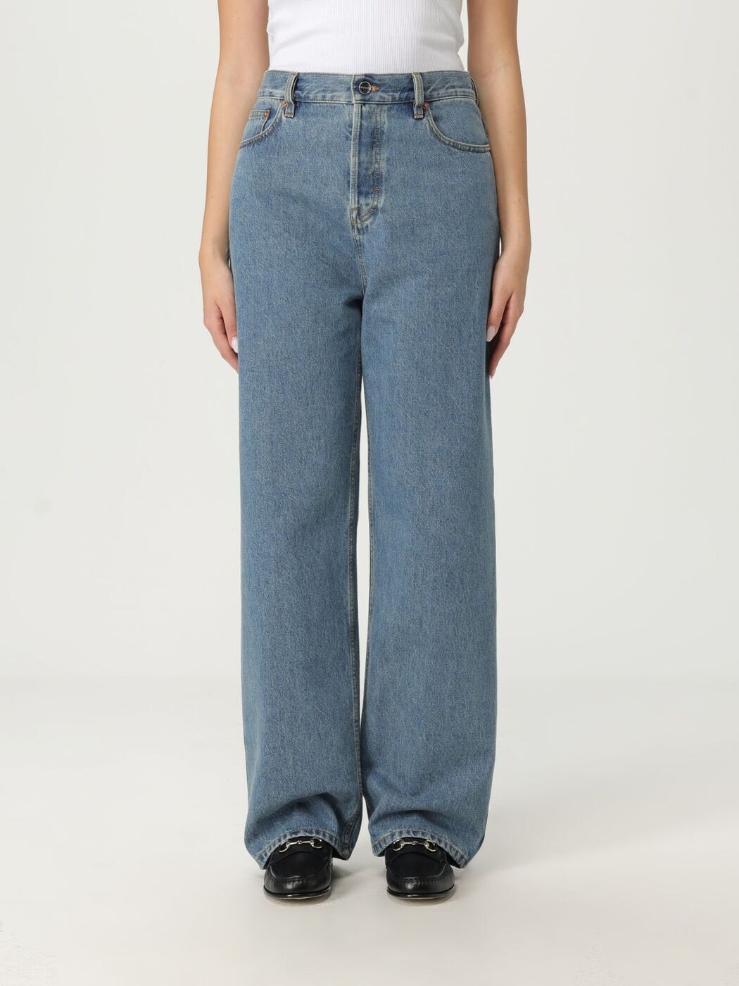 å GUCCI ǥ˥ ǥ ֥롼 Jeans 828604XDDAS Blue  ̵ åԥ̵ 2025SS ...