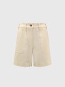 モンクレール MONCLER デニムショーツ ショーツ レディース ベージュ Denim shorts K10932B0000359858 Beige 関税 送料無料 ラッピング無料 2025SS gi