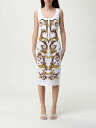 【1000円OFFクーポン配布中!!】 ヴェルサーチェ・ジーンズ・クチュール VERSACE JEANS COUTURE ワンピース ドレス レディース ホワイト Dresses 78HAO9P6JS473 White 関税 送料無料 ラッピング無料 2025SS gi