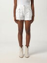 ピンコ PINKO デニムショーツ ショーツ レディース ホワイト Denim shorts 105159A2L8 White 関税 送料無料 ラッピング無料 2025SS gi
