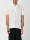 【三連休限定1000円OFF】 クレージュ COURREGES ポロシャツ メンズ ホワイト Polo shirts 125JP0036JS0193 White 関税 送料無料 ラッピング無料 2025SS gi