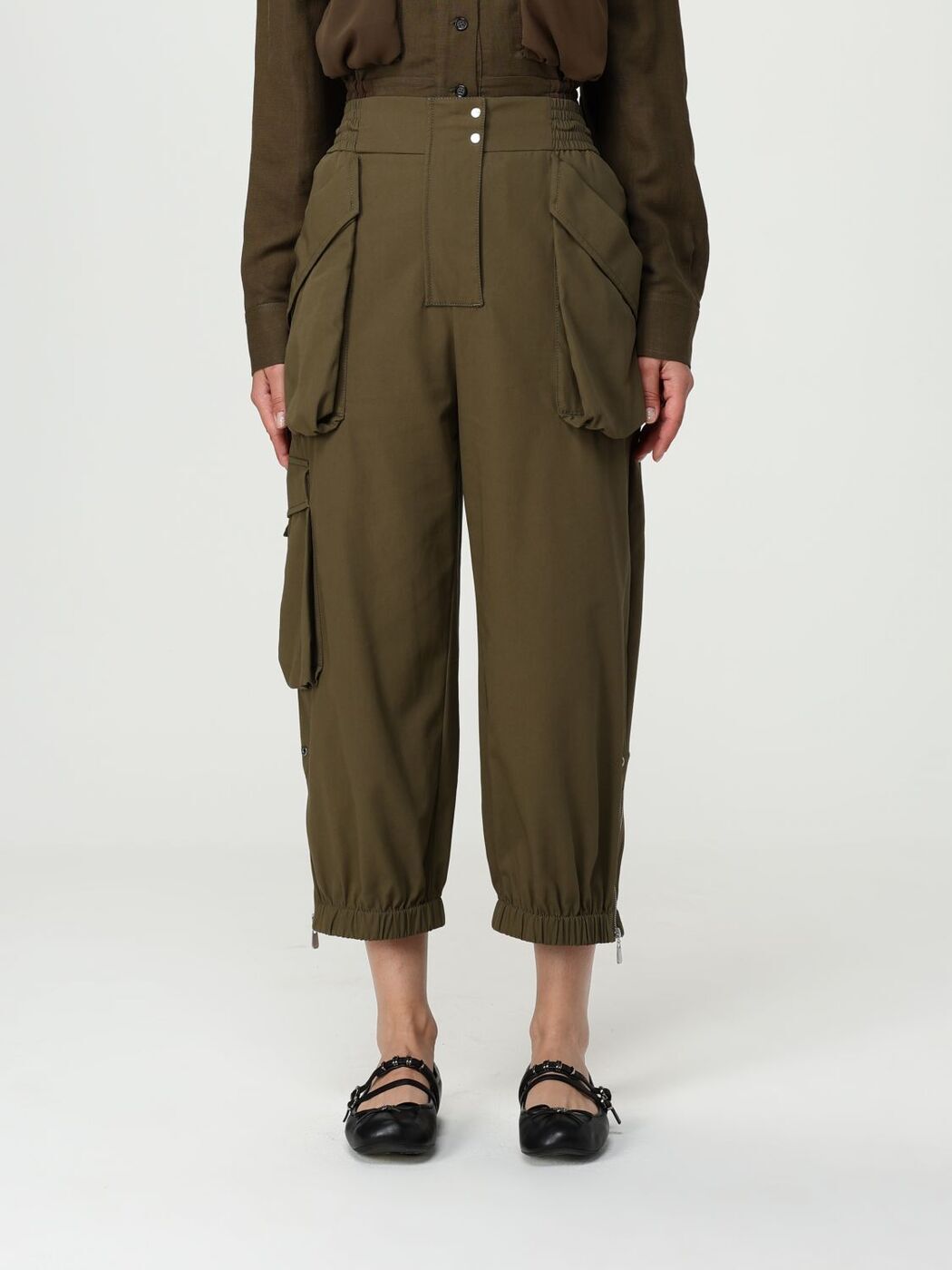 パンツ PINKO Woman Pants Brown 101859A184 C96 楽天市場】PINKO(パンツ|ボトムス):レディースファッション