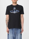 ヴィヴィアンウエストウッド VIVIENNE WESTWOOD Tシャツ メンズ ブラック T-shirts 3G01003WJ001M Black 関税 送料無料 ラッピング無料 2026AW gi
