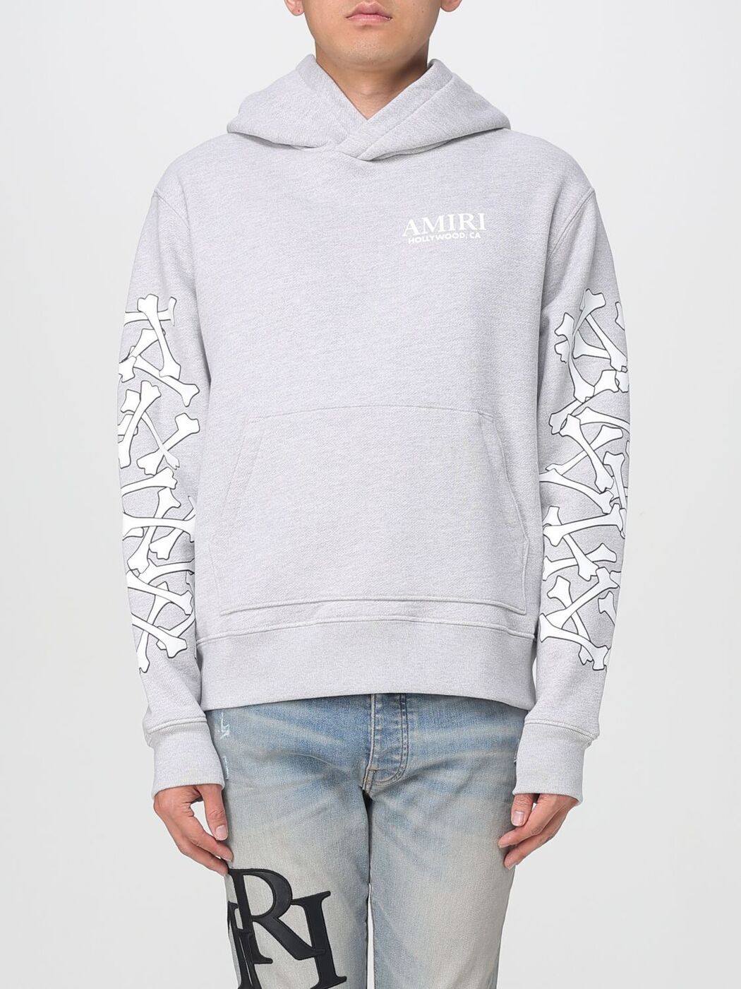 ߥ AMIRI åȥ ȥ졼ʡ  졼 Sweatshirts AMJYHD1051 Grey  ̵ ...