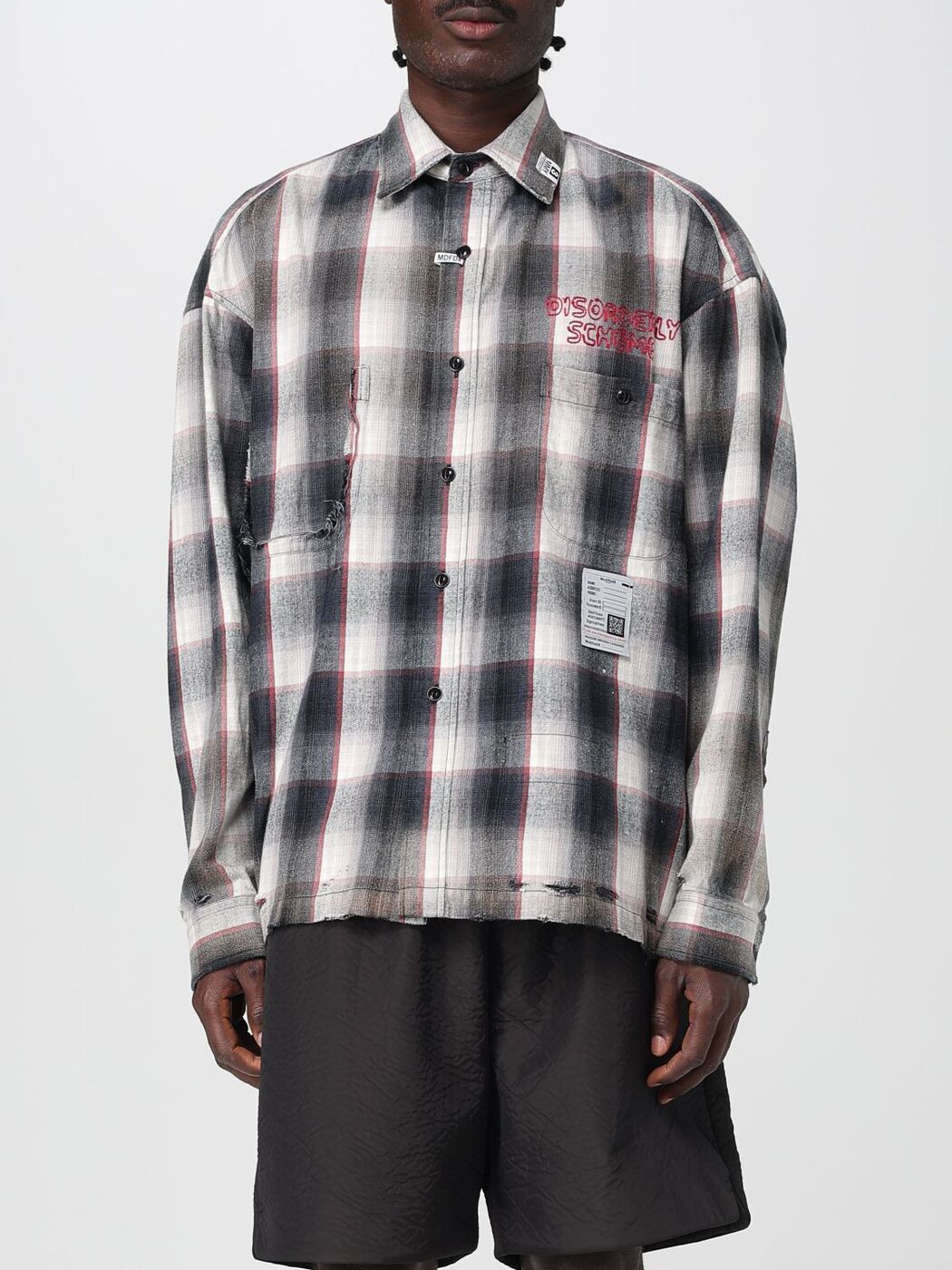 ᥾ ߥϥ䥹ҥ MAISON MIHARA YASUHIRO   졼 Shirts J14SH181 Grey ...