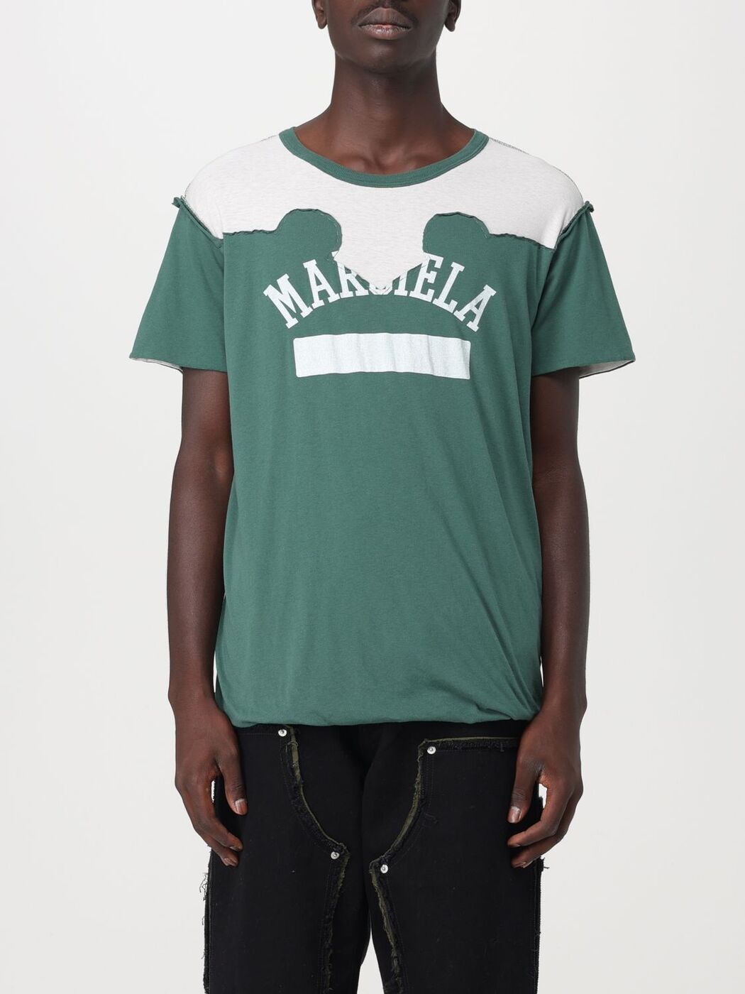 MAISON MARGIELA メゾン マルジェラ グリーン Green Tシャツ メンズ 秋冬2023/2024 S67GC0029S24607 【関税・送料無料】【ラッピング無料】 gi