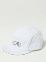 エムエムシックス メゾン マルジェラ MM6 MAISON MARGIELA ハット 帽子 ガールズ ホワイト Hats M60534 MM025 White 関税 送料無料 ラッピング無料 2025SS gi